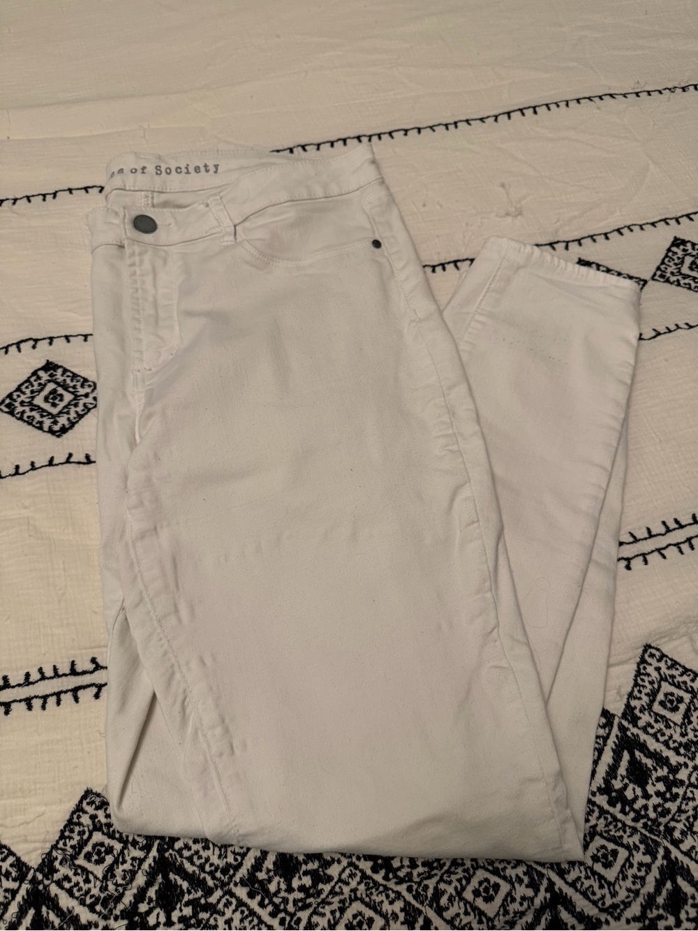 Articles Of Society White Skinny Jeans